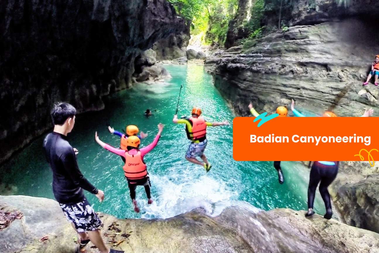 Бадьян каньонинг в Себу